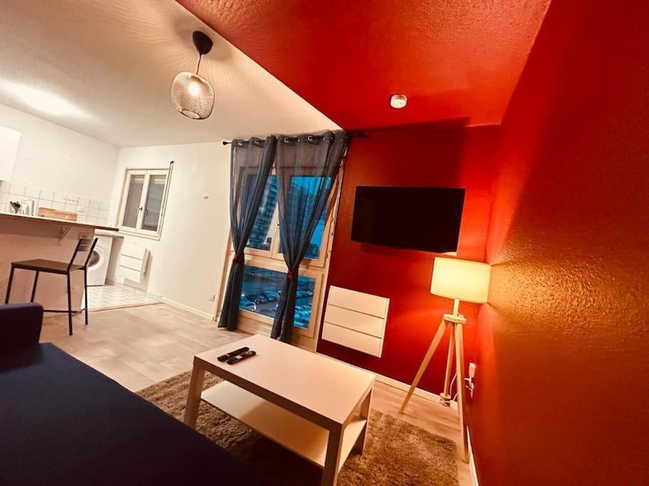 Studio Centre Avec Wifi Appartamento Mulhouse Esterno foto